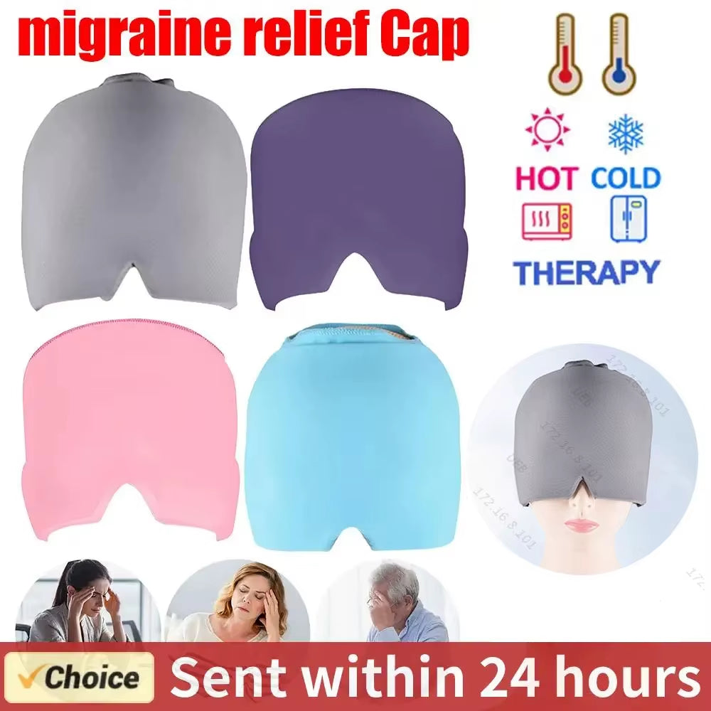 Relief Migraine Cap - Gel Ice Cap 
